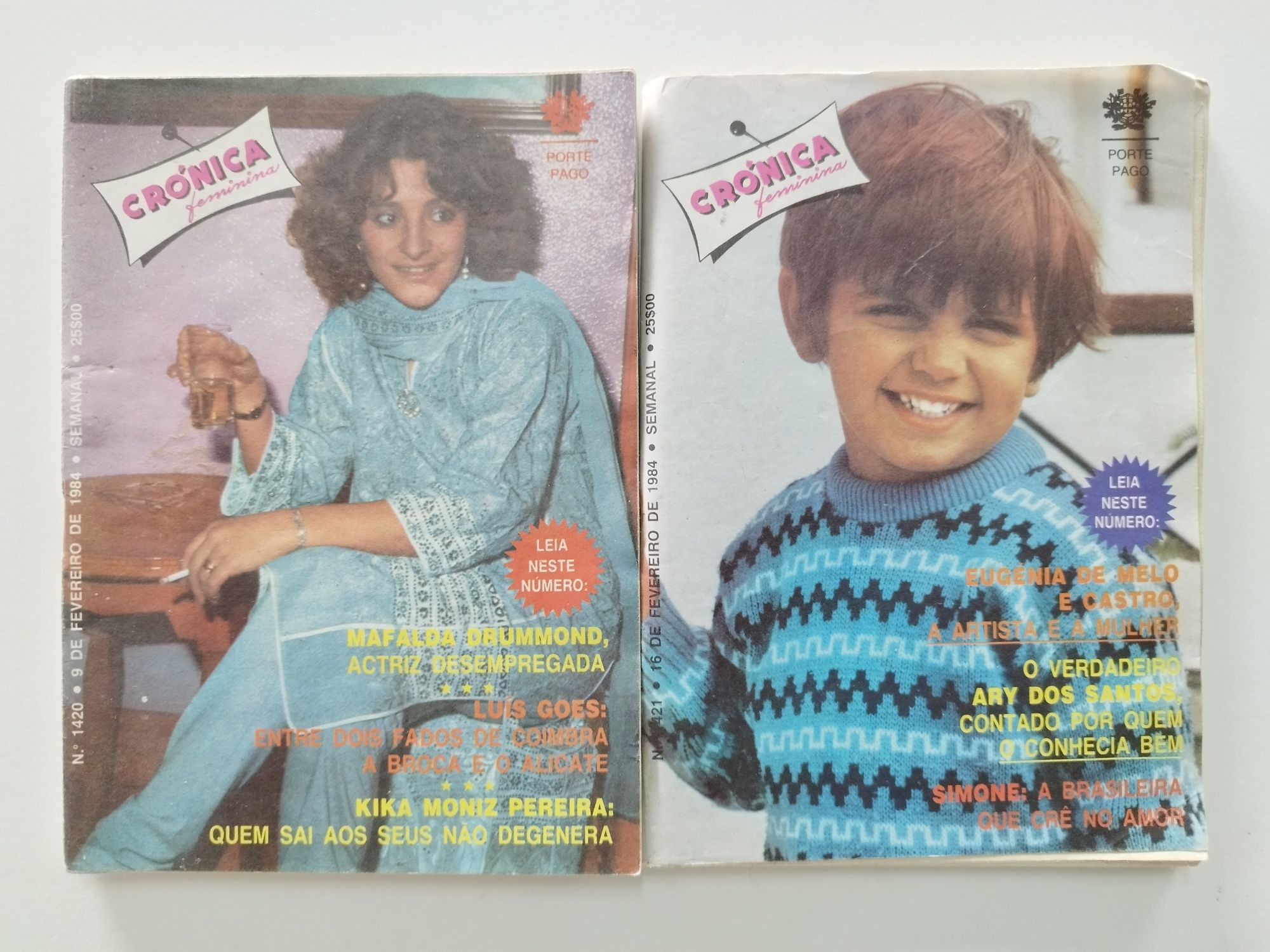 Revistas Crónica Feminina 1984