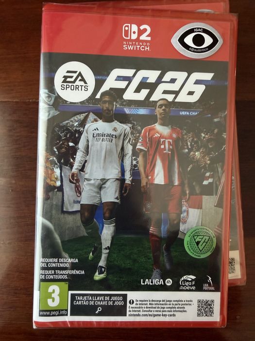Reservado ate segunda Jogo selado nintendo switch 2 Fc26