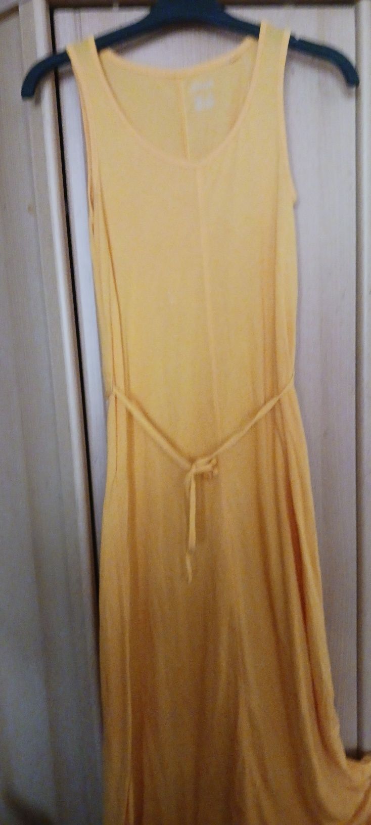 Nowa maxi sukienka żółta