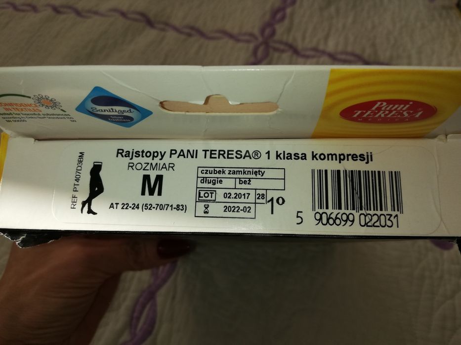 Rajstopy Pani Tereska 1klasa kompresji