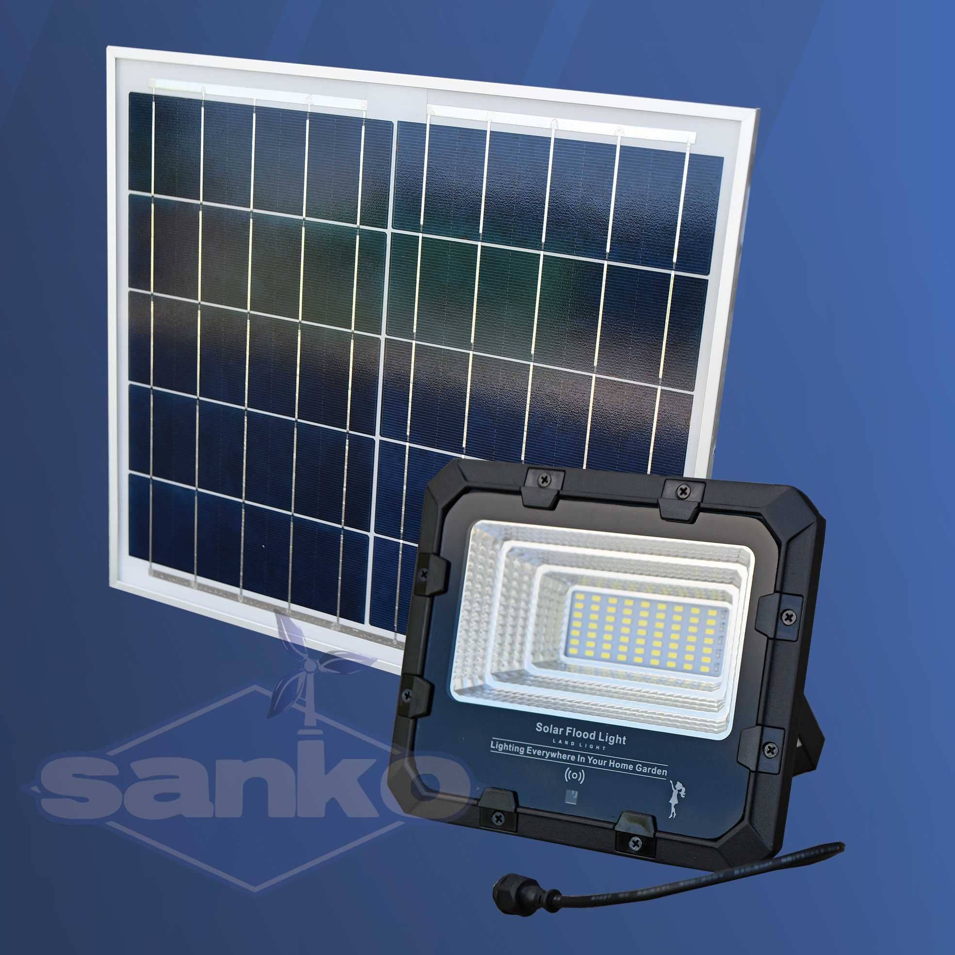 NEW !!! Lampa solarna LED SPH-100 (60W) + panel słoneczny (16W)