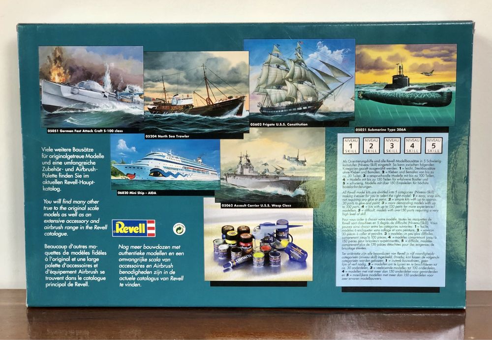 NOWY model HMS Bounty okręt statek Revell 2002 żaglowiec do sklejania