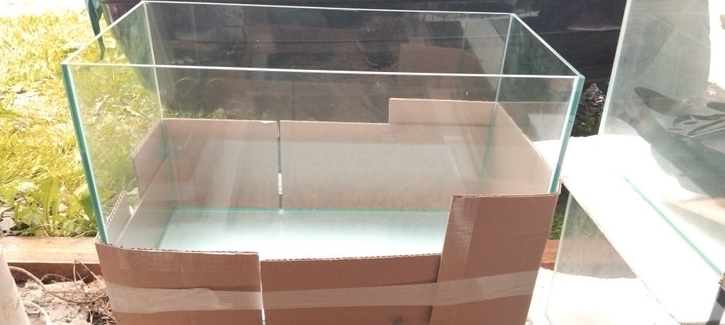 Akwarium 60x30x40 6mm bezbarwny silikon