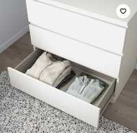 Cómoda Malm IKEA 3 Gavetas