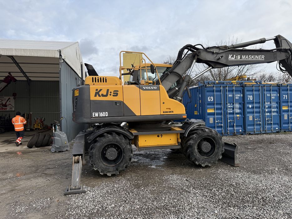 Volvo EW160 Rototil GPS 2012