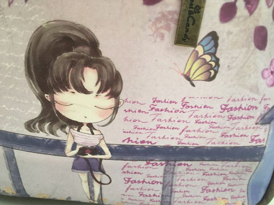 Mochila infantil menina NOVA