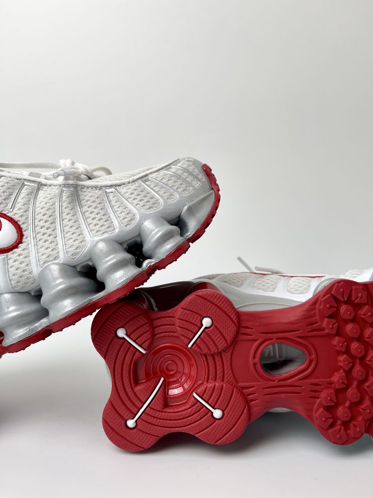 Оригинал Nike Shox TL Gym Red (FZ4344 001) летние кроссовки найк шокс