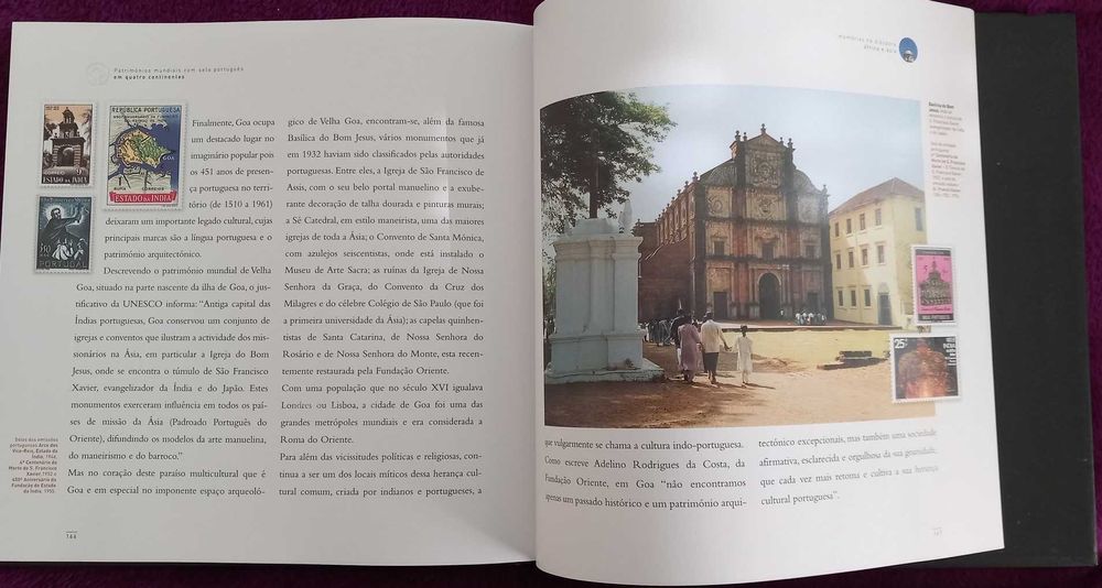 Jorge M. Martins- Patrimónios Mundiais com Selo Português [CTT]