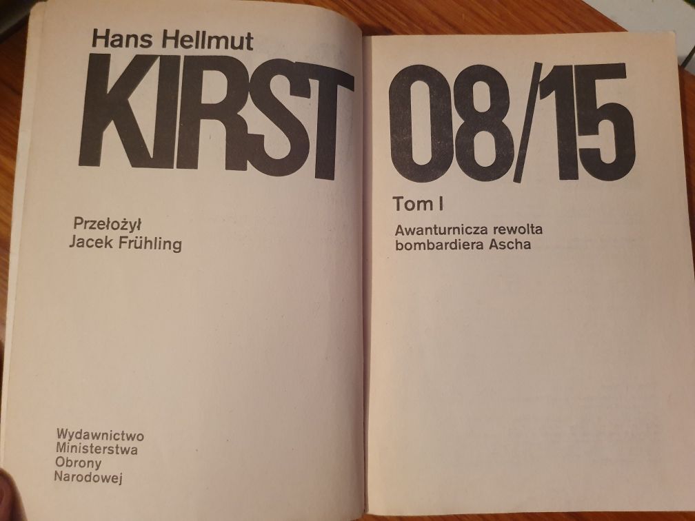 Kirst tom I - Hans Hellmut