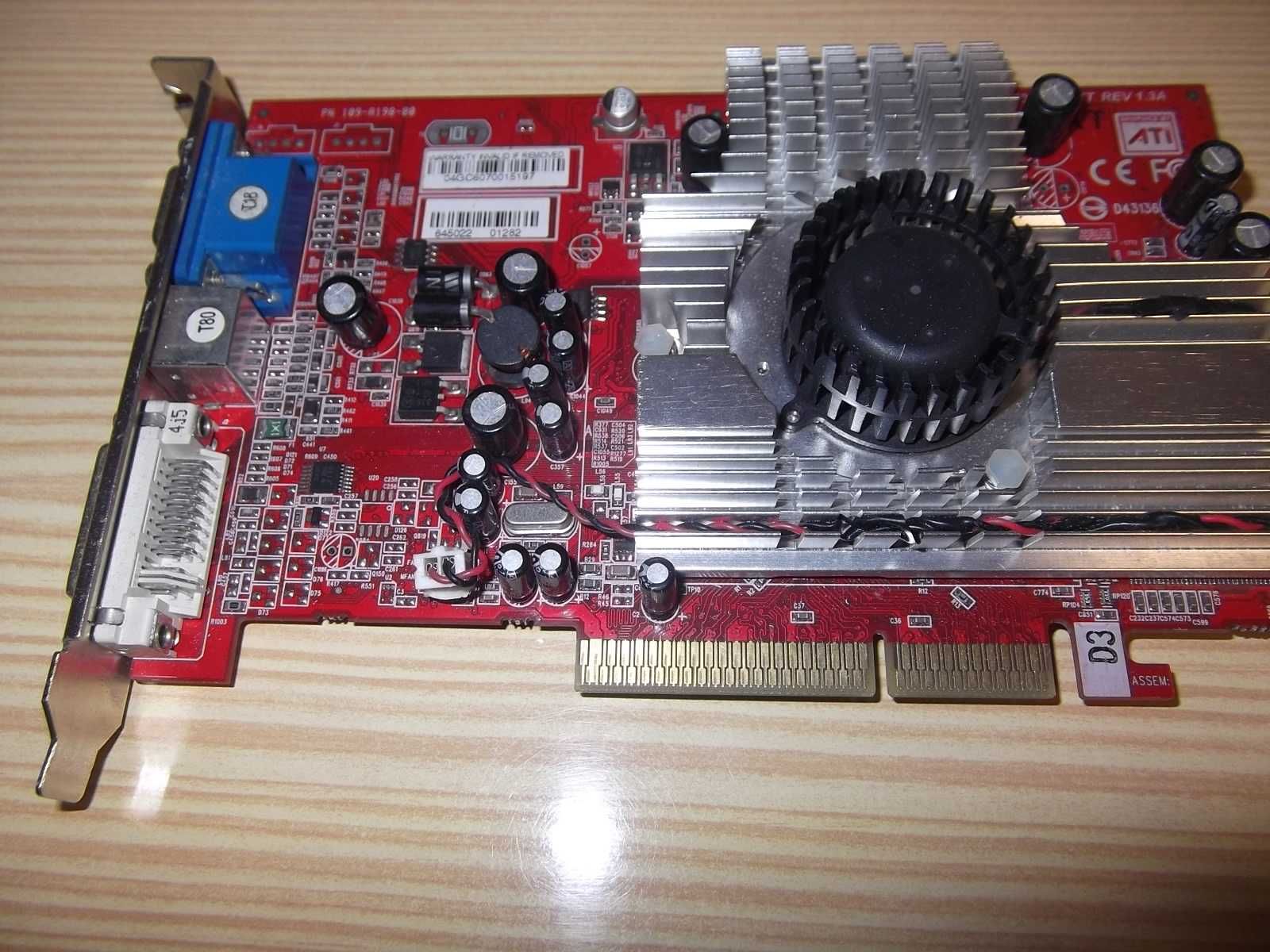 Placas gráficas antigas VGA, PCI e PCI express 256MB e outras