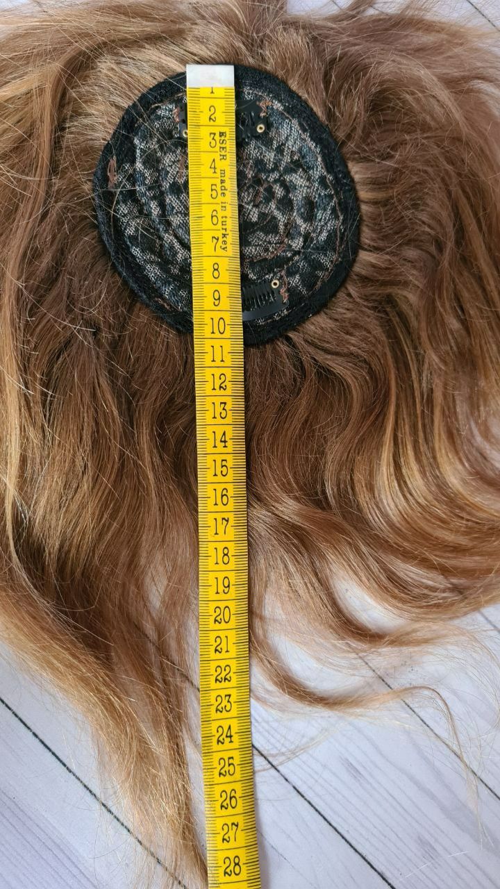 Накладка топер шиньон натуральный волос