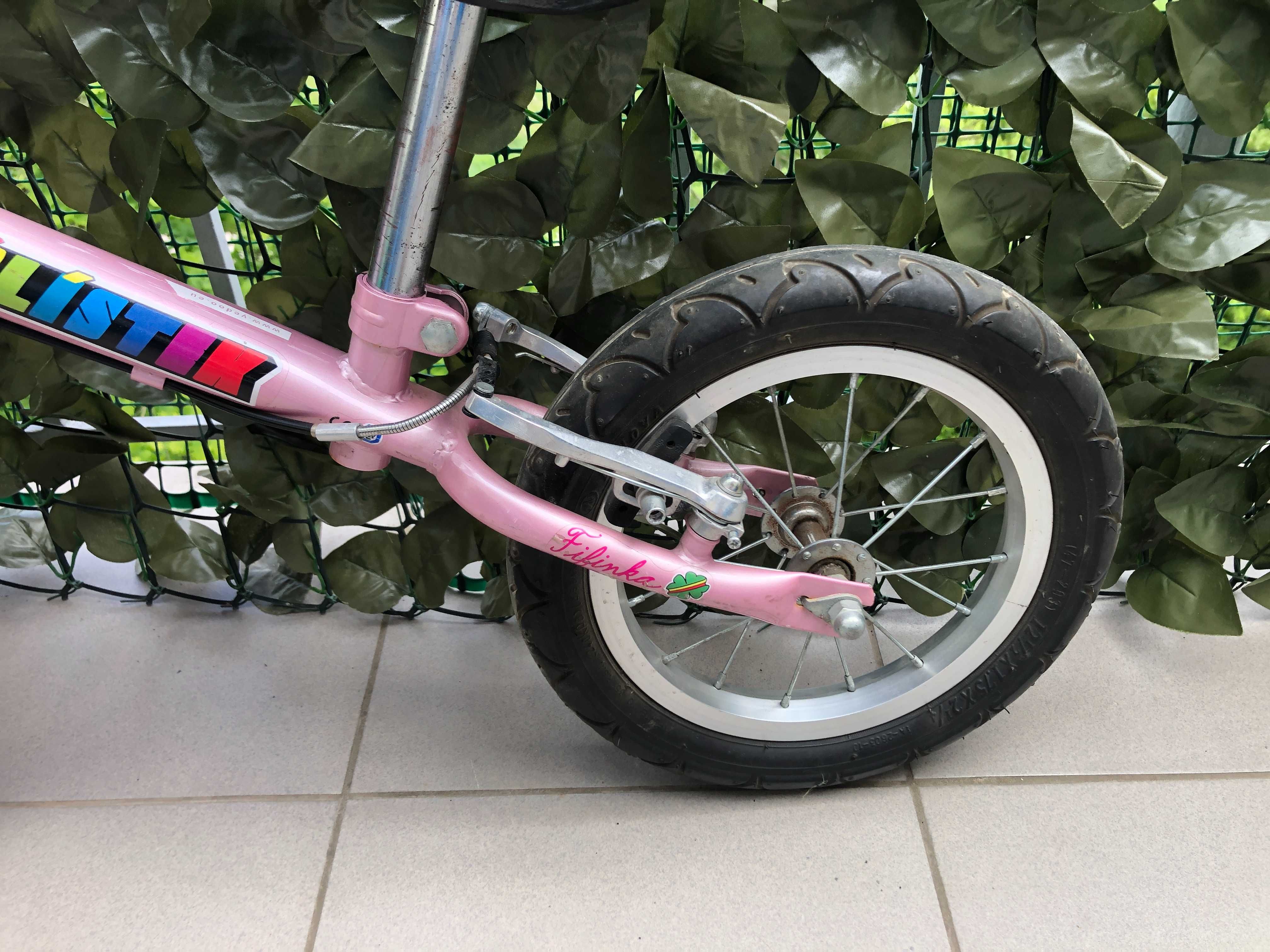 Fantastyczny rowerek biegowy 12" cali.