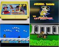 Gra Mickey Safari Numberland Pegasus Nintendo Famicom kartridż dyskiet