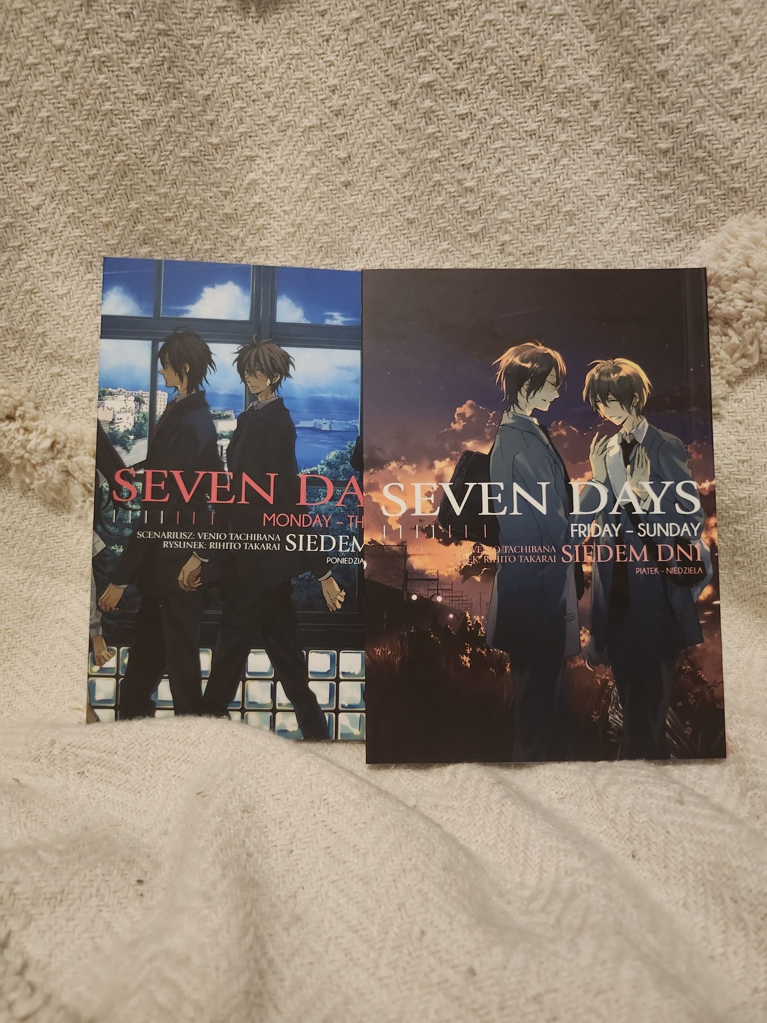 Manga Seven days 2 części (pełna seria)