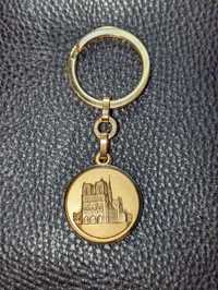 Брелок кулон Notre Dame de Paris от Pichard Balme бронза позолота
