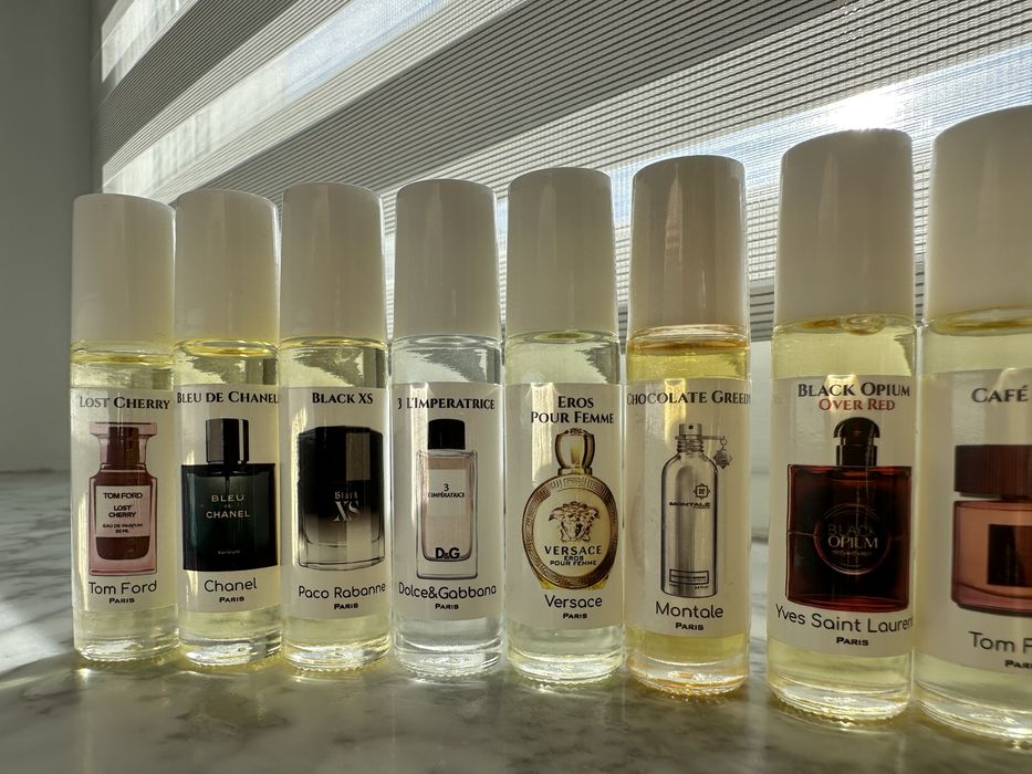 Olejkowe perfumy w formie roll-on