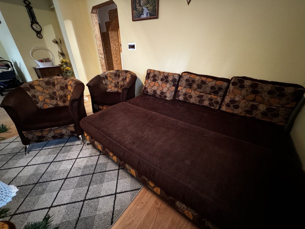 Kanapa sofa rozkladana fotele