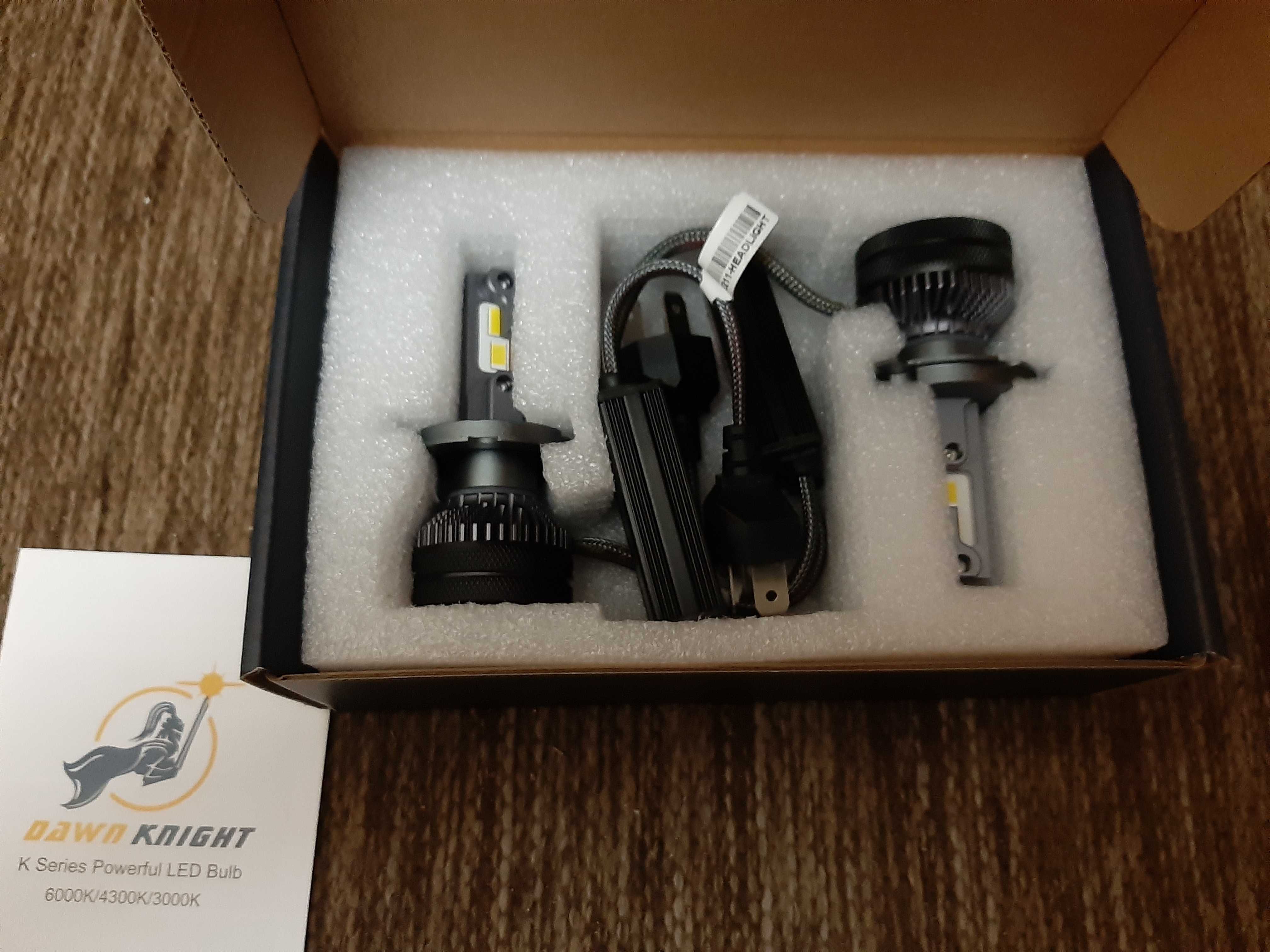 Продам качественные LED лампы K5C 40W K6C 4300K цоколь H4 dawnknight