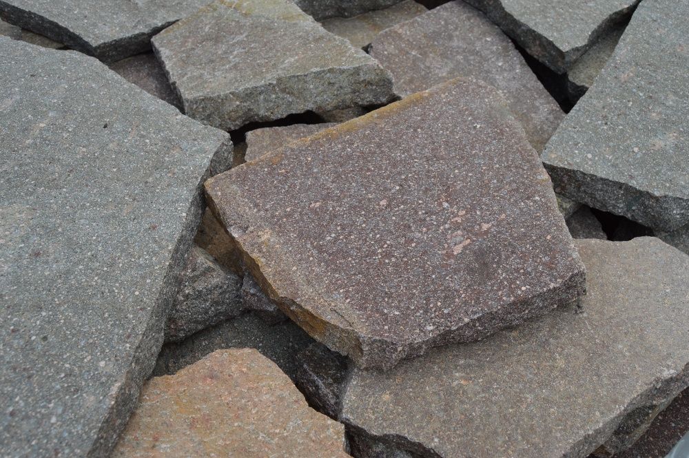 Płyty 3-5 cm, porfir włoski kamień na podłogi, schody, ścieżki, taras