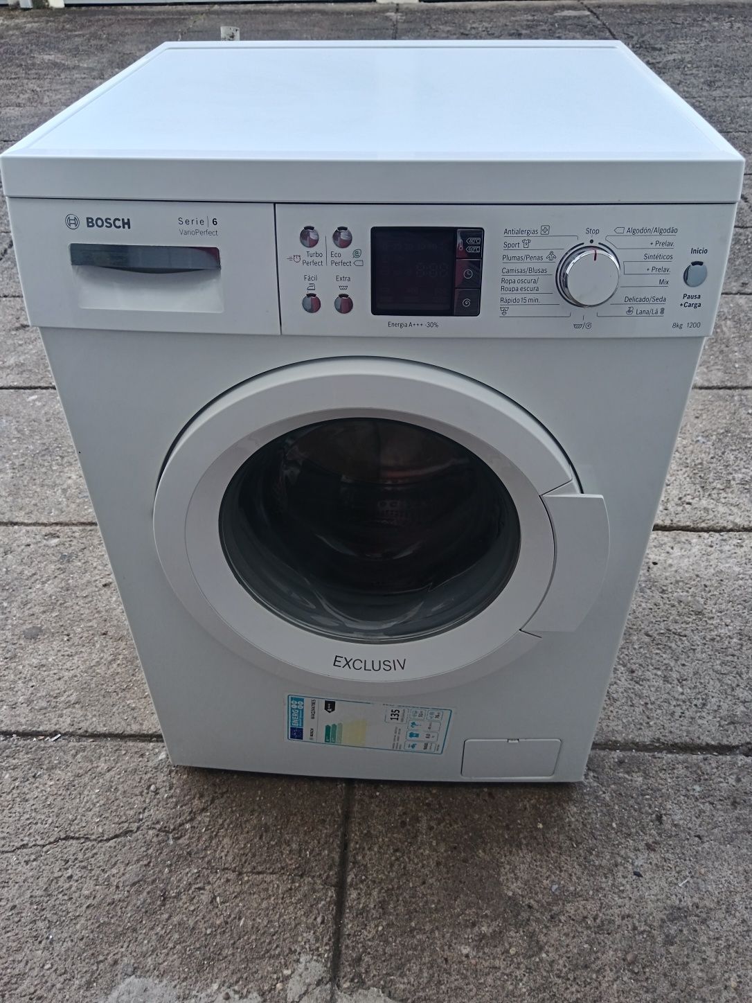Máquina de lavar roupa Bosch 8kg