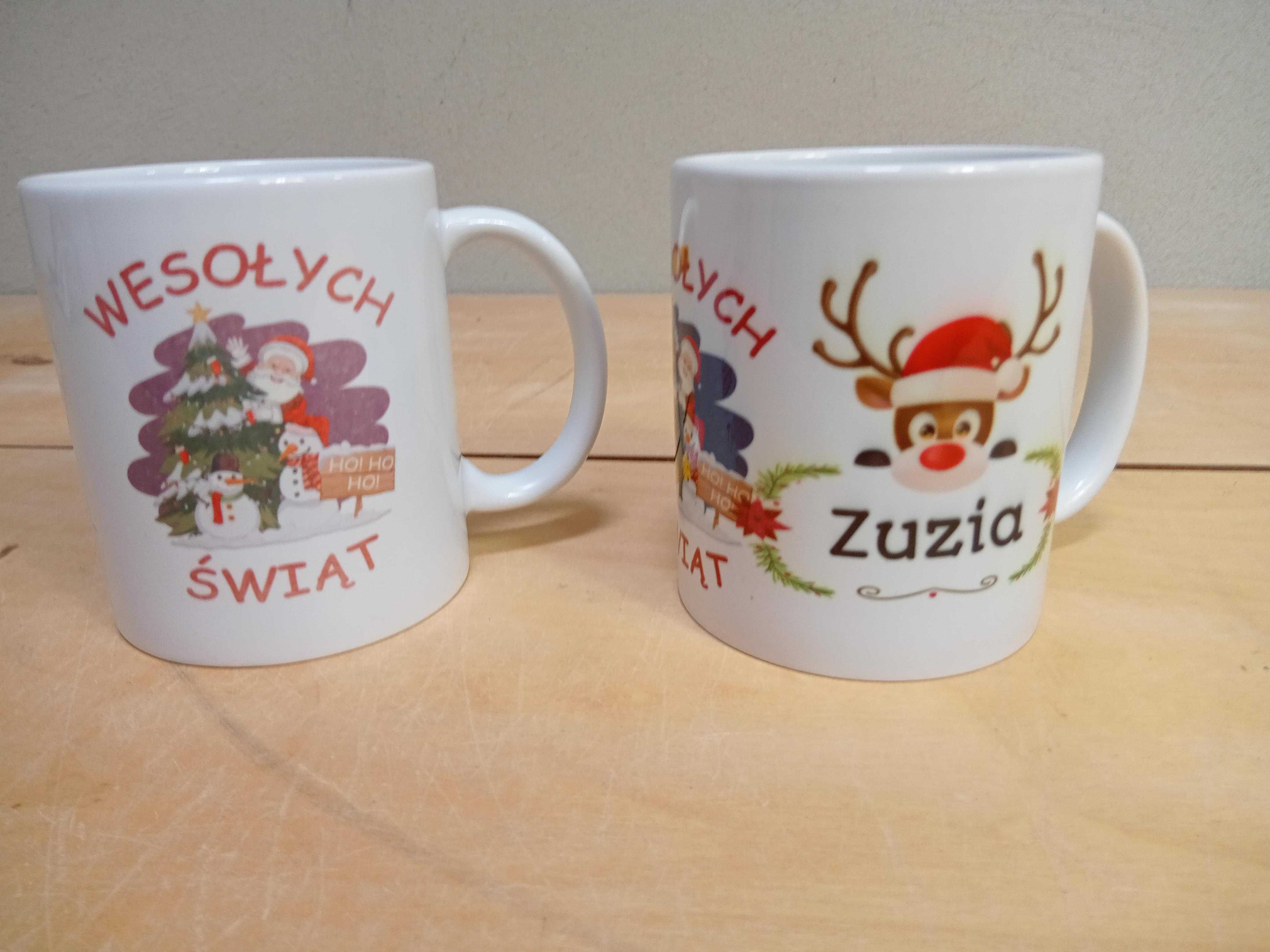 Kubki kuchenne ceramiczne z wadliwym nadrukiem 12szt.
