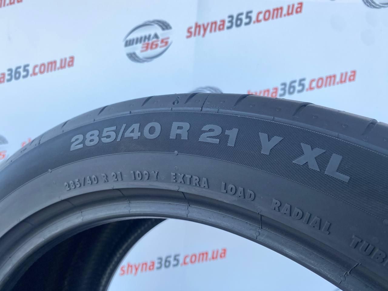 шини бу літо 285/40 r21 continental contisportcontact 5 suv 4mm