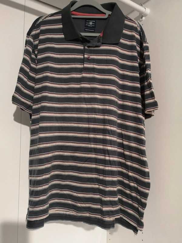 A. W. Dunmore koszulka t-shirt polo w paski r. XL