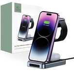 Ładowarka Tech-Protect QI15W-A26 indukcyjna 15W 3w1 na smartfon / słuc
