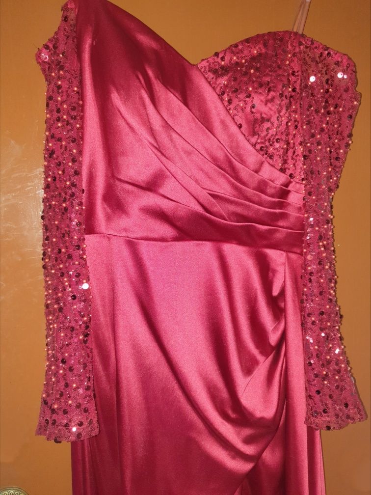 Vestido bordeaux