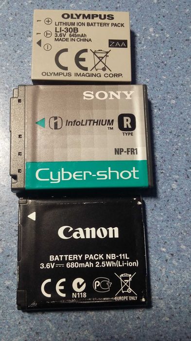 аккумуляторная батарея   SONY NP-FR1 и другие