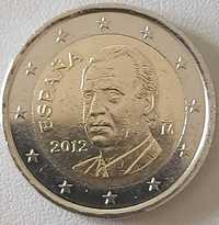 2 Euros de 2012 de Espanha, Juan Carlos