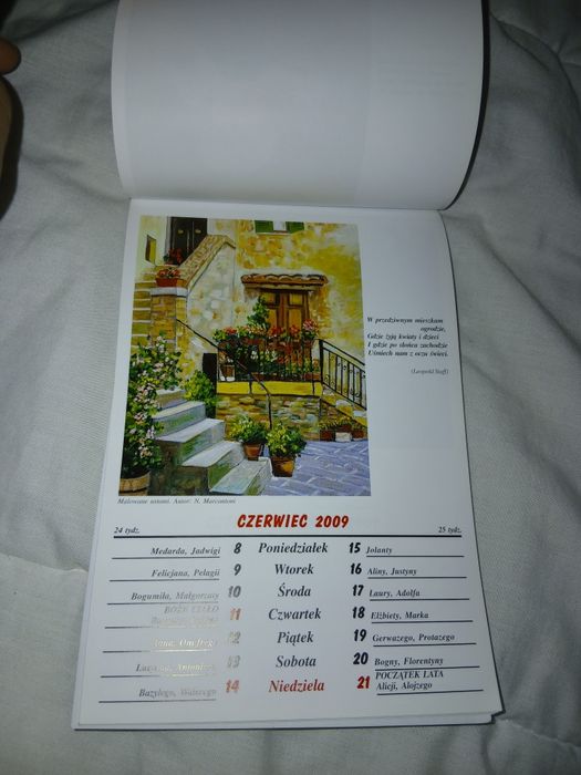 Oto kalendarz, może zostać ponownie w 2026,