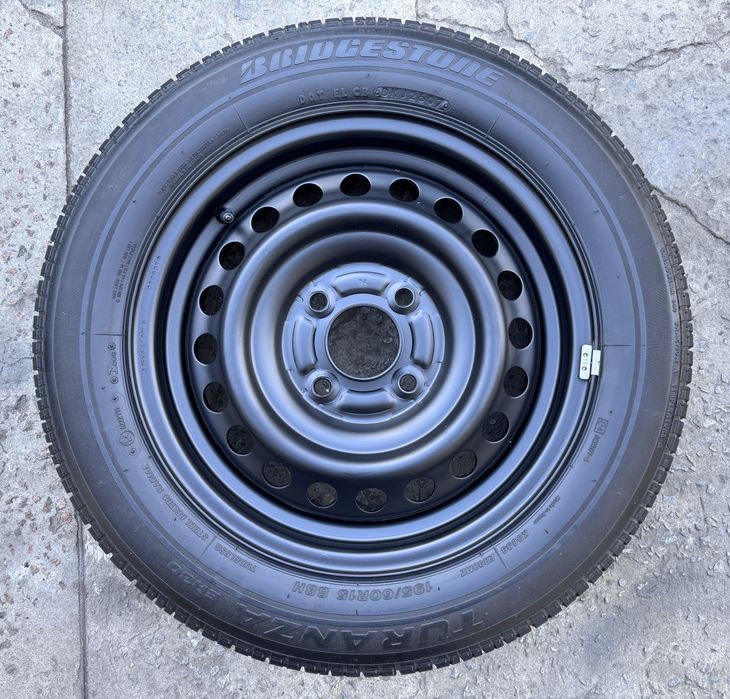 Запаска Bridgestone 195/60 r15 4x114.3 ET-46 на Mitsubishi/Hyundai/KIA