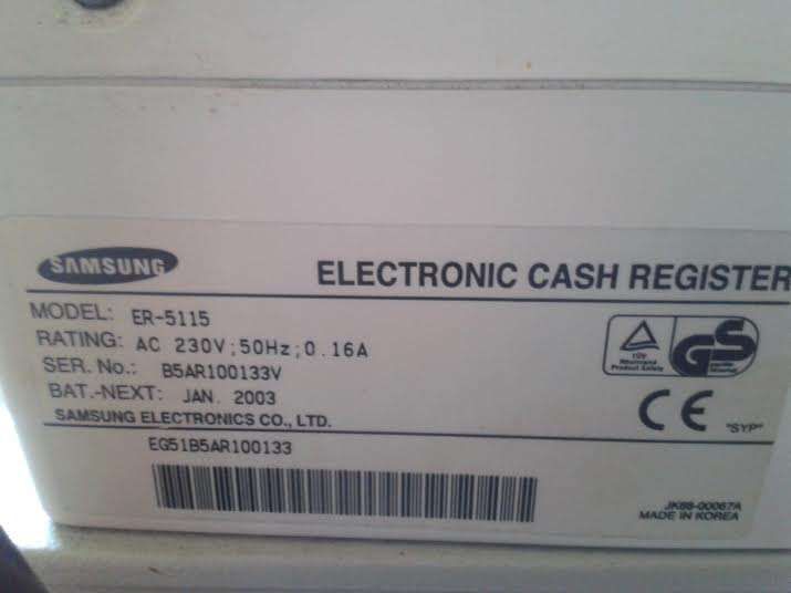 Maquina Registadora Samsung