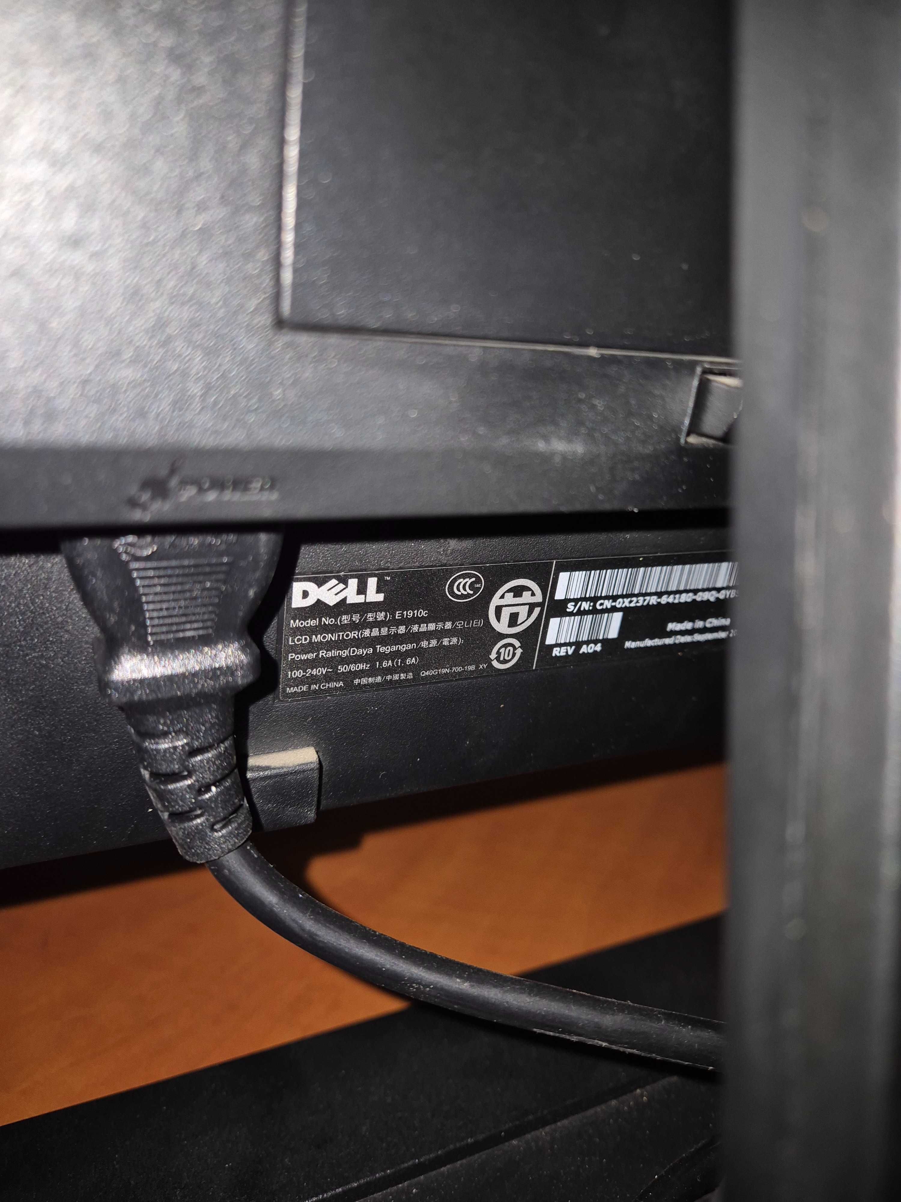 Monitor LCD Dell E1910C 19 1366 x 768