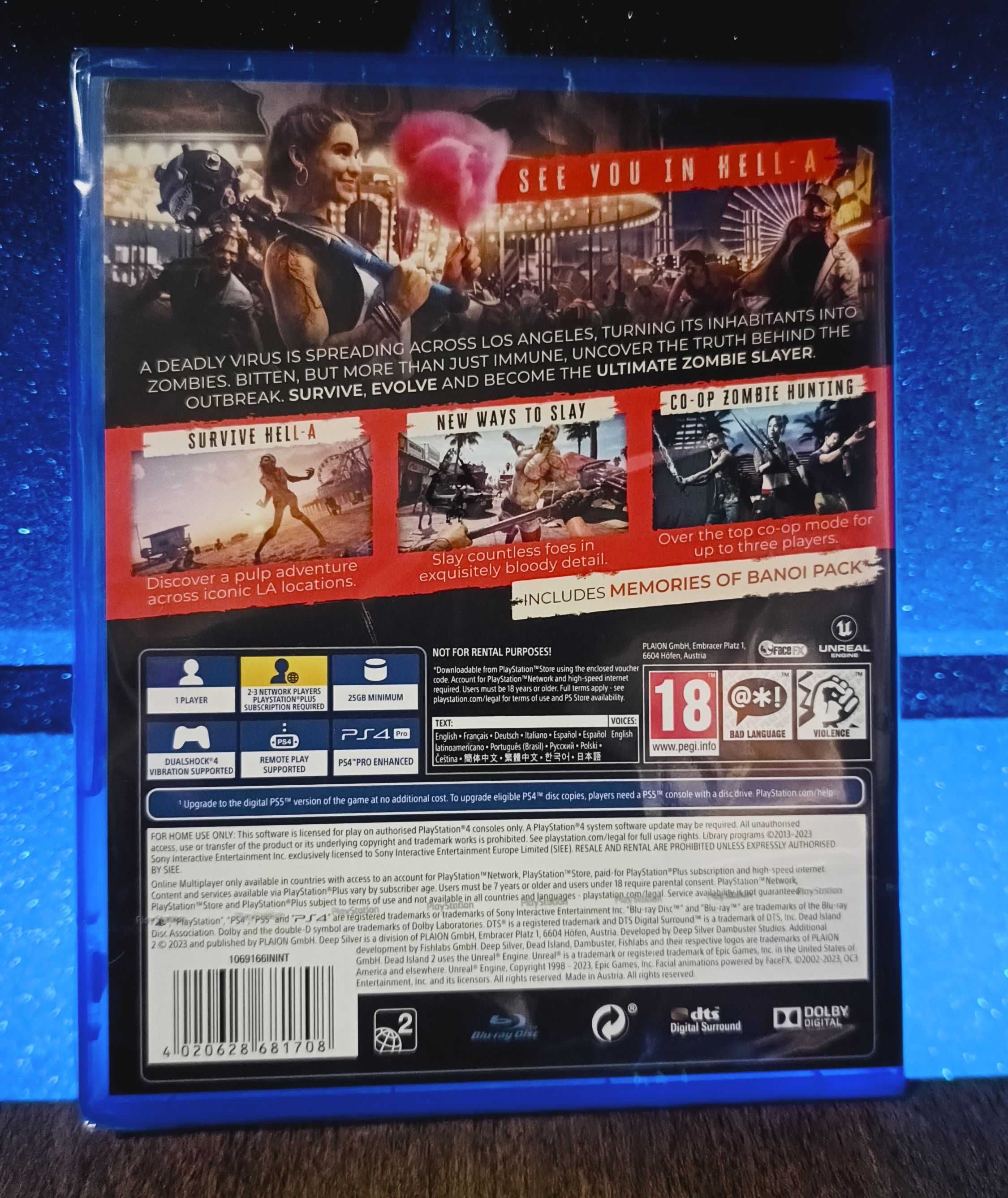 Dead Island 2: Day One Edition PS4 / PS5 - strzelanka z zombie PL