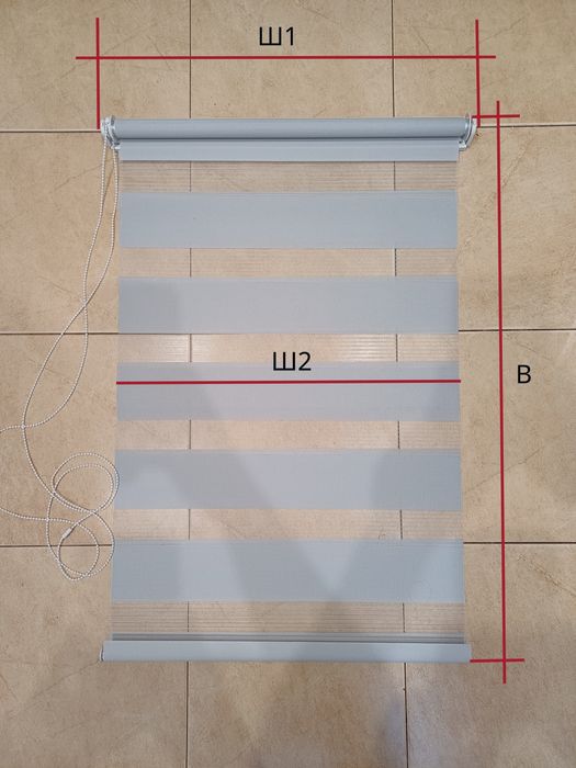 Ролети день-ніч, тканинні ролети