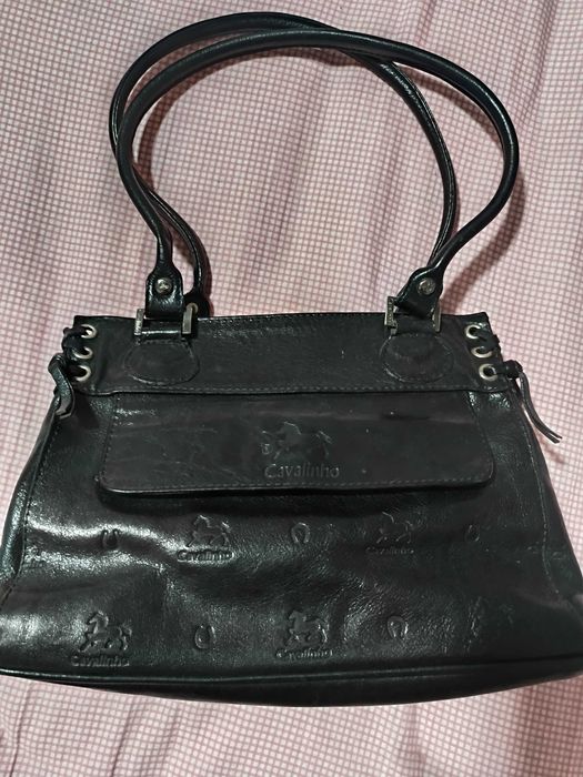 Bolsa em couro cavalinho