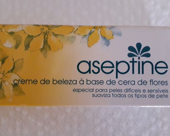 Creme / Sabonete de Rosto Benamor e creme de beleza Aseptine