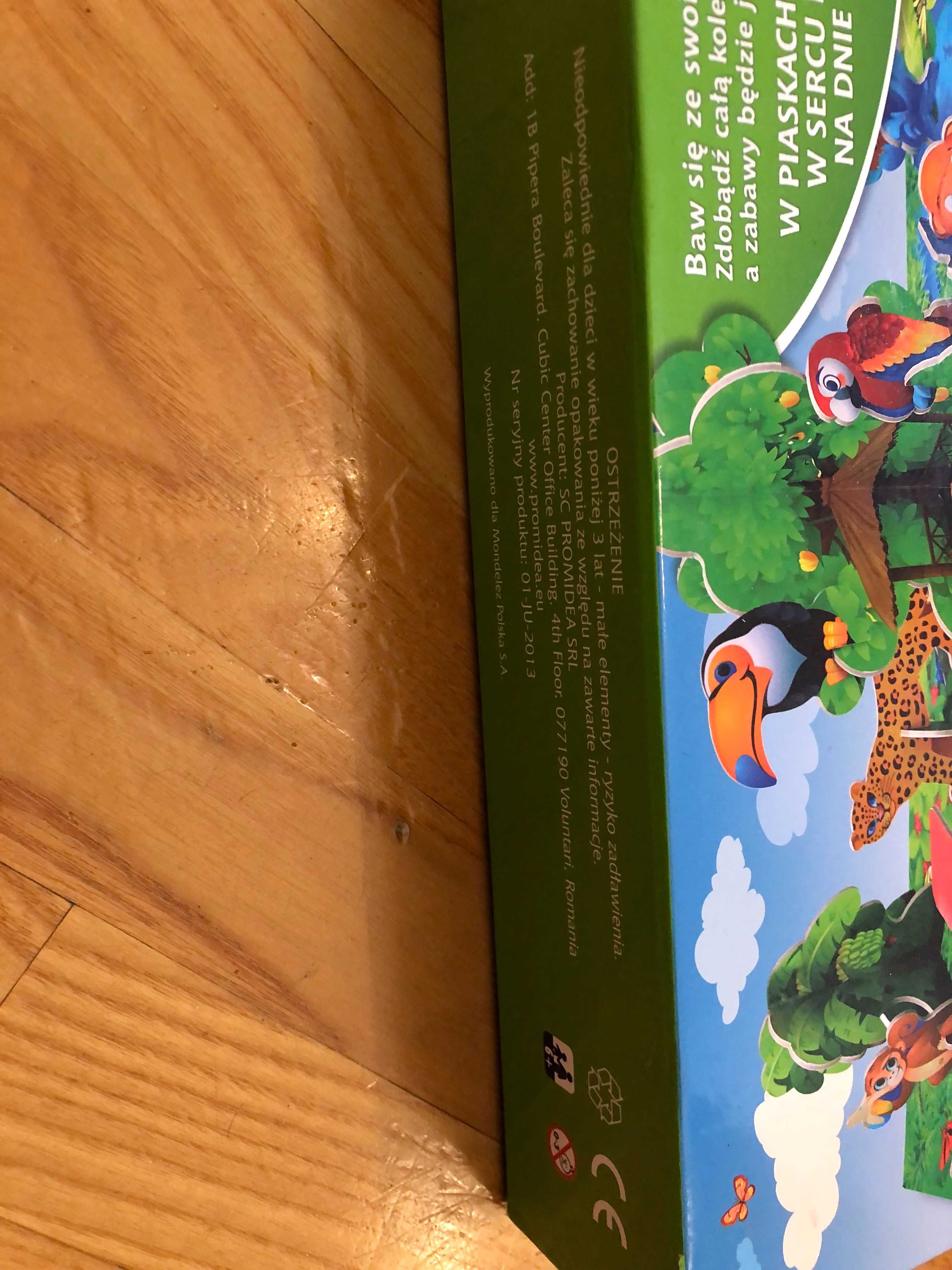 Puzzle 3D! W sercu dżungli 104 elementy do ułożenia