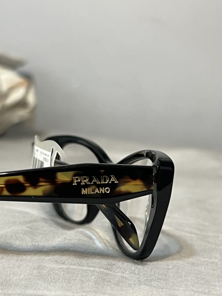Okulary Prada zerówki