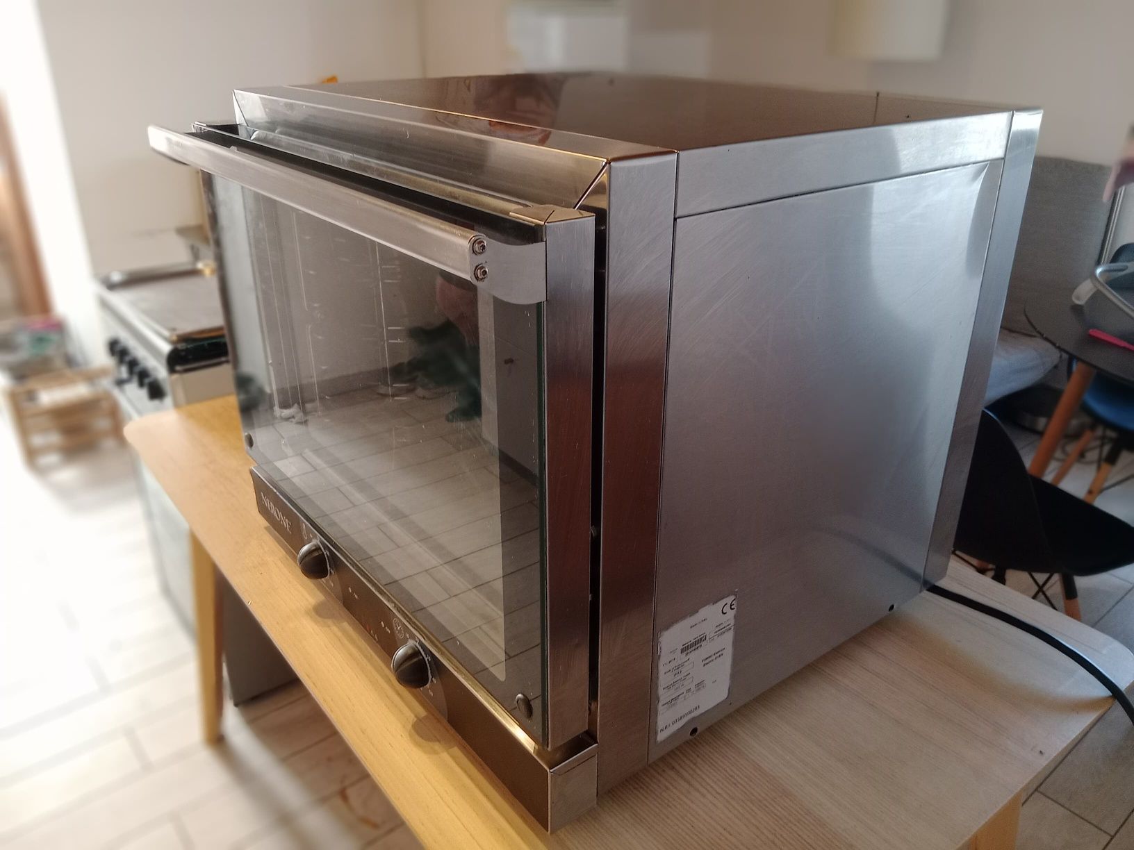 Forno de Convecção Nerone EKO Tecnodom | FEM04NEGNV | Para 4 T