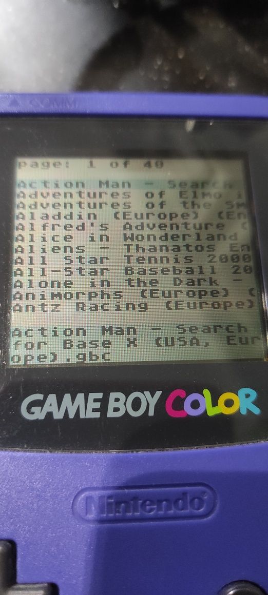 Nagrywarka Game Boy Color , jedyna taka , karta SD8Gb