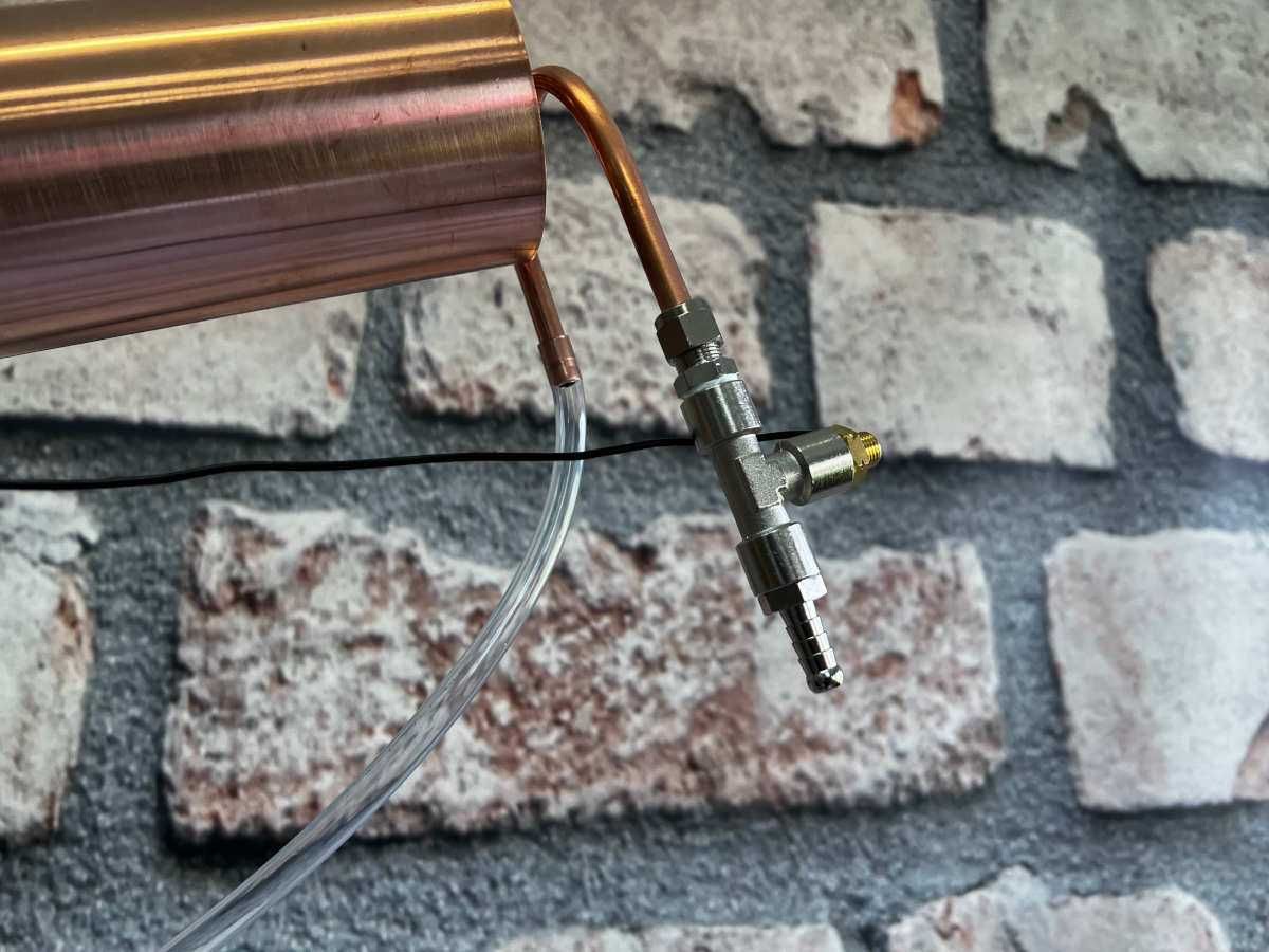 Destylator MIEDZIANY Aabratek fi 76, do Bimbru Spirytusu 96% Śliwowicy