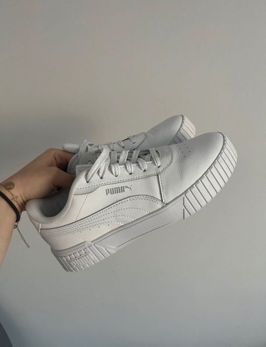 Buty białe sneakersy PUMA