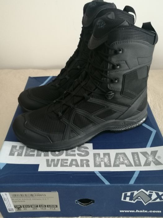 Botas Táticas de verão Haix Black Eagle Athletic  2.0 T high/black