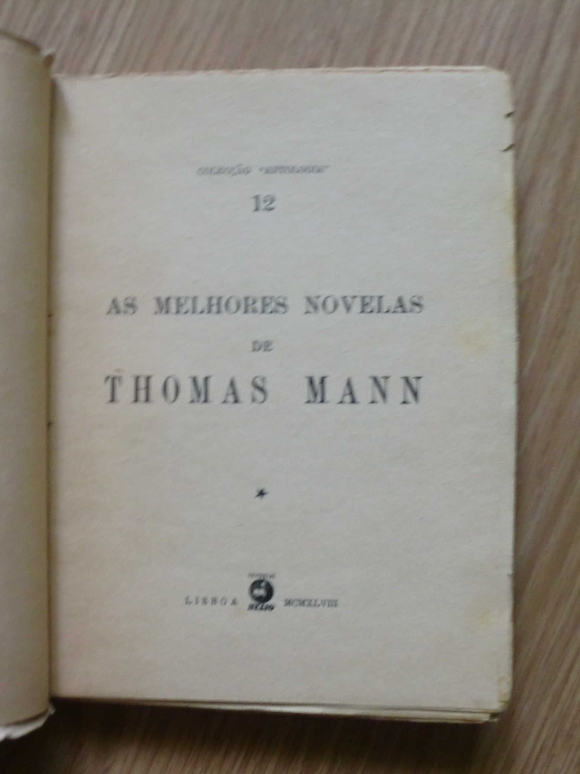 As melhores novelas de Thomas Mann