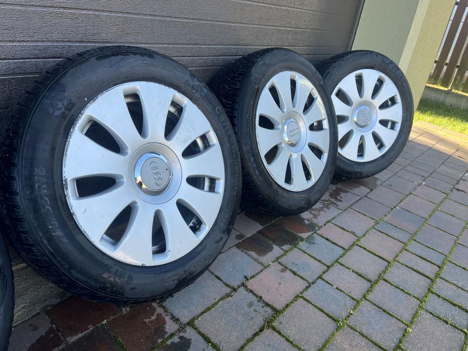 Alufelgi + opony zimowe 5x112 7Jx16H2 ET42