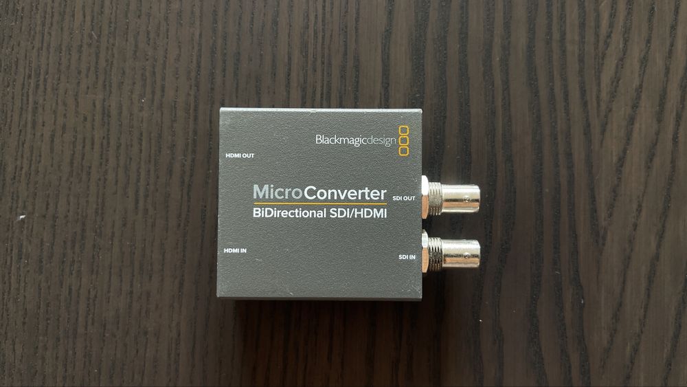 Blackmagic Micro Converter SDI/HDMI 3G Bidirectional – COMO NOVOS!