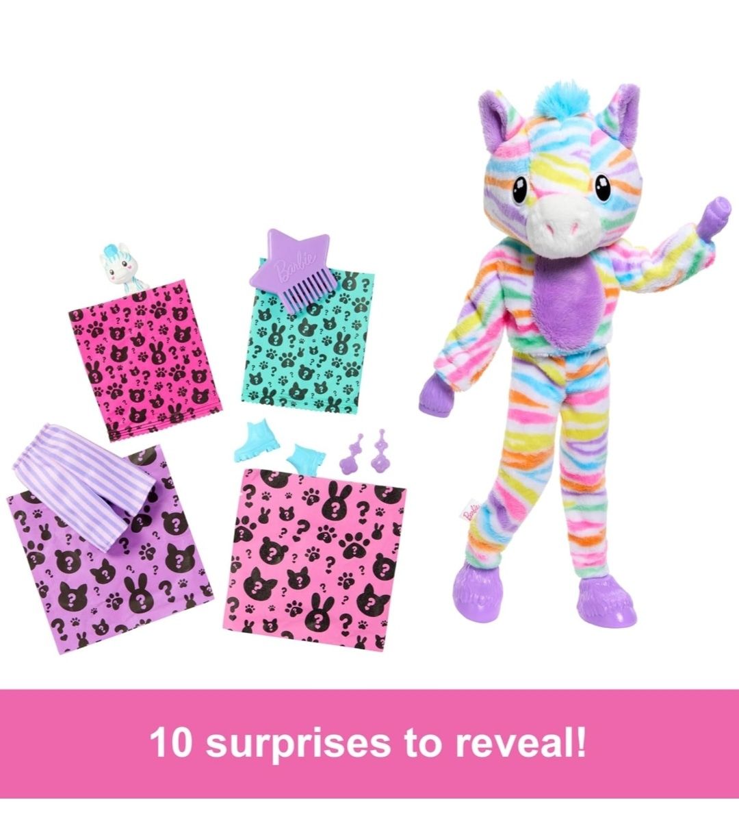 Barbie Cutie Reveal Зебра
